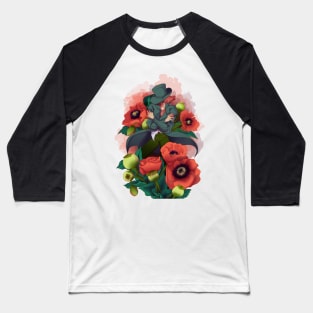 Poppy King Baseball T-Shirt